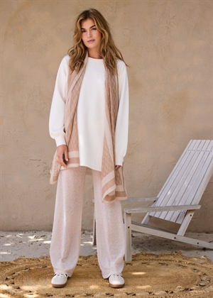 Hype The Detail logo scarf Beige/Creme 